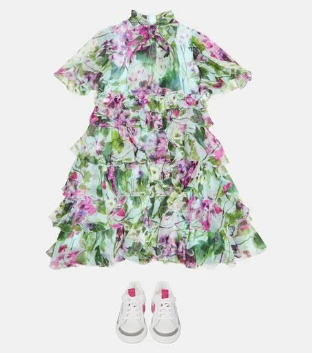 Dolce 
Gabbana Floral silk dress 2