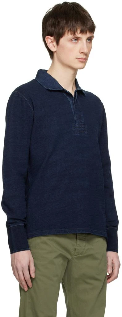 RRL Indigo Rugby Polo 2