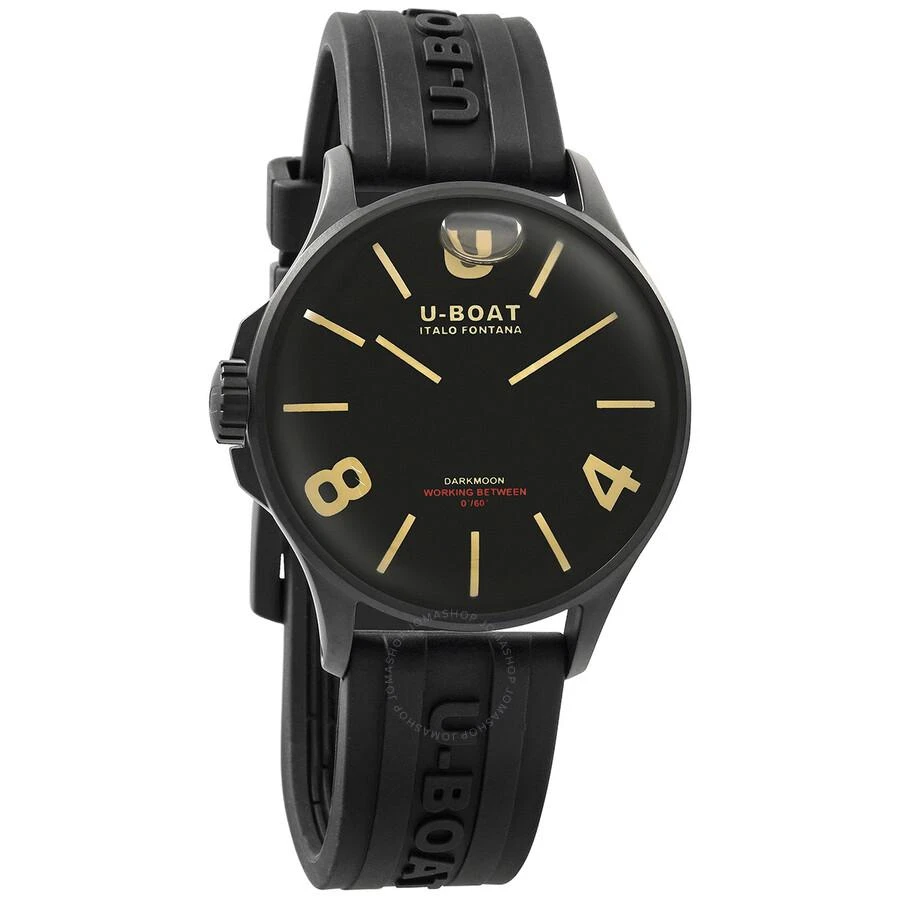 U-Boat Lefty Capsoil Darkmoon Quartz Black Dial Unisex Watch 9019 1