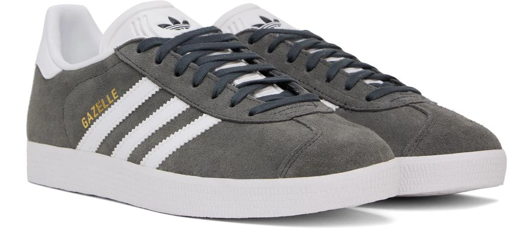 Adidas Gray Gazelle Sneakers 4