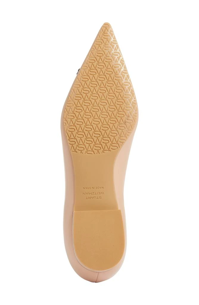 Stuart Weitzman Landon Pointed Toe Ballet Flat 6