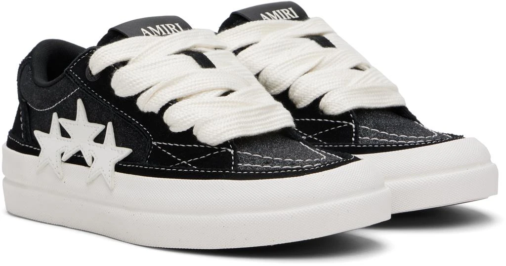 AMIRI Black Glitter Sunset Skate Sneakers 4