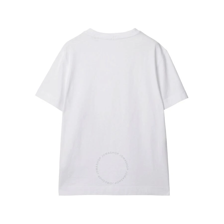 Burberry Knight-Printed Crewneck Cotton T-Shirt 2