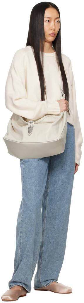 Marge Sherwood Beige Belted Bag 4