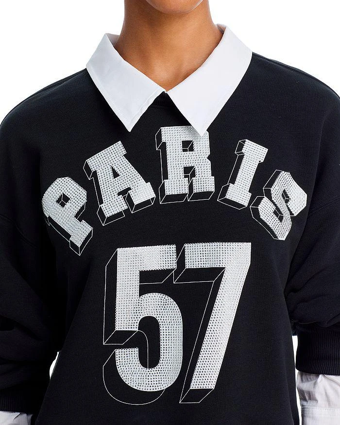 Cinq à Sept Justina Layered Look Sweatshirt 4