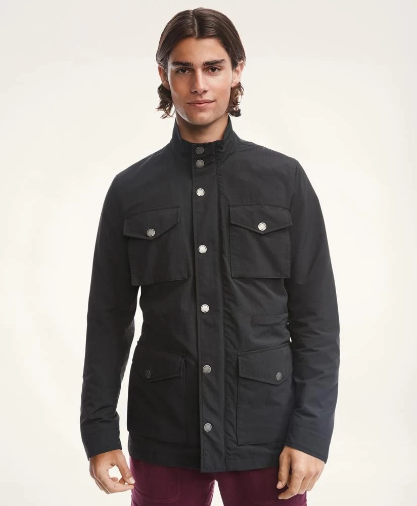 Brooks Brothers Safari Jacket In Water-Repellent Ripstop 3
