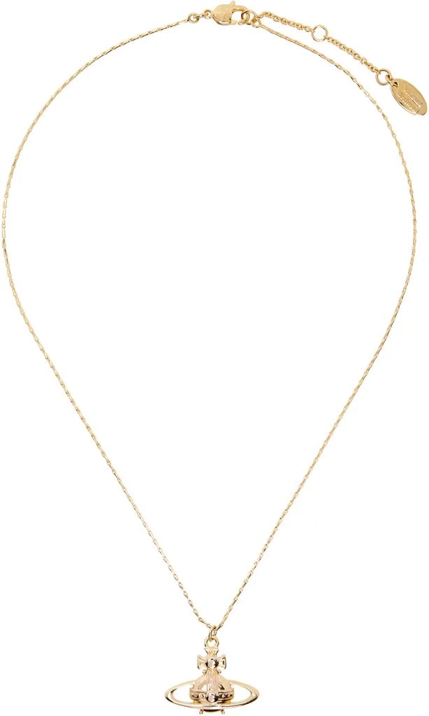 Vivienne Westwood Gold Suzie Pendant Necklace 1