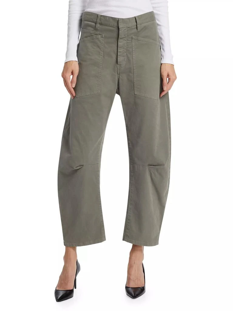 Nili Lotan Shon Cotton Twill Pants 3