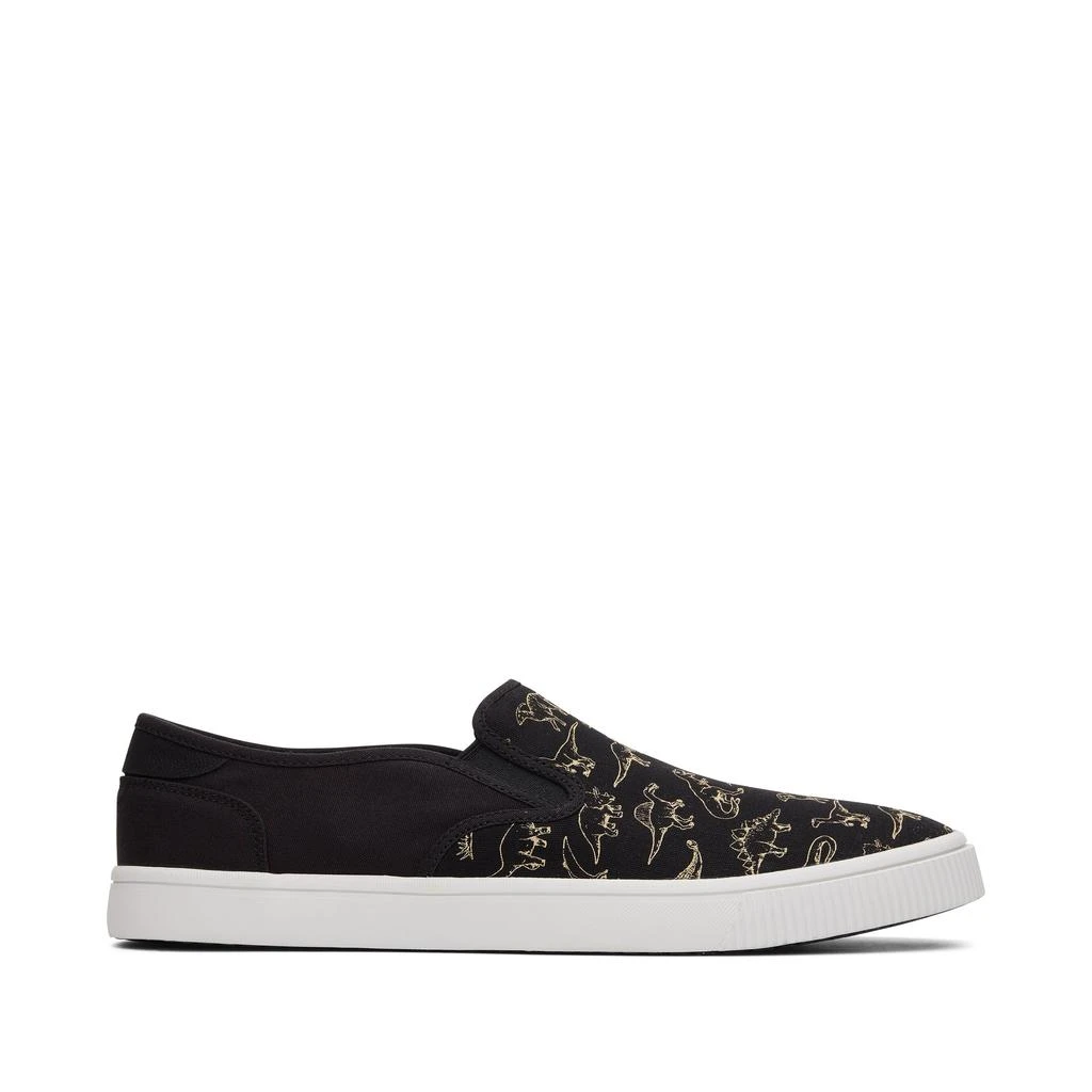 TOMS Shoes Baja Glow-in-the-Dark Dinosaur Slip On Sneaker 1