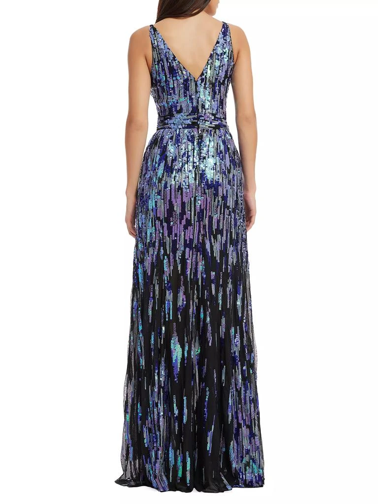 Dress The Population Samira Fit-&-Flare Sequin Gown 5