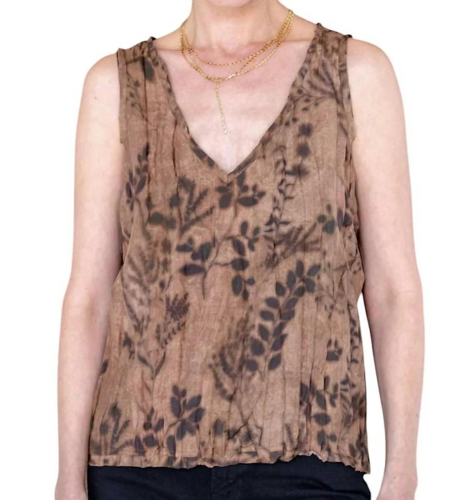 Go by go Silk Go By Go Silk - Crinkle Tank 1