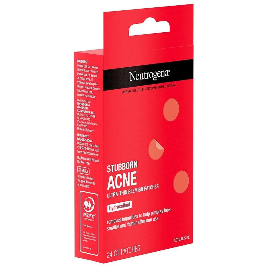 Neutrogena Stubborn Acne Hydrocolloid Blemish Patches 3
