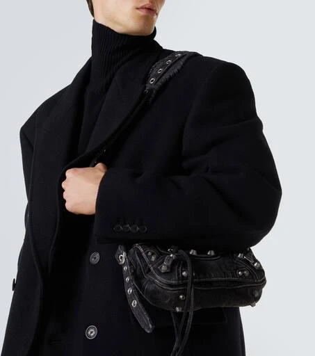 Balenciaga Le Cagole XS denim shoulder bag 3
