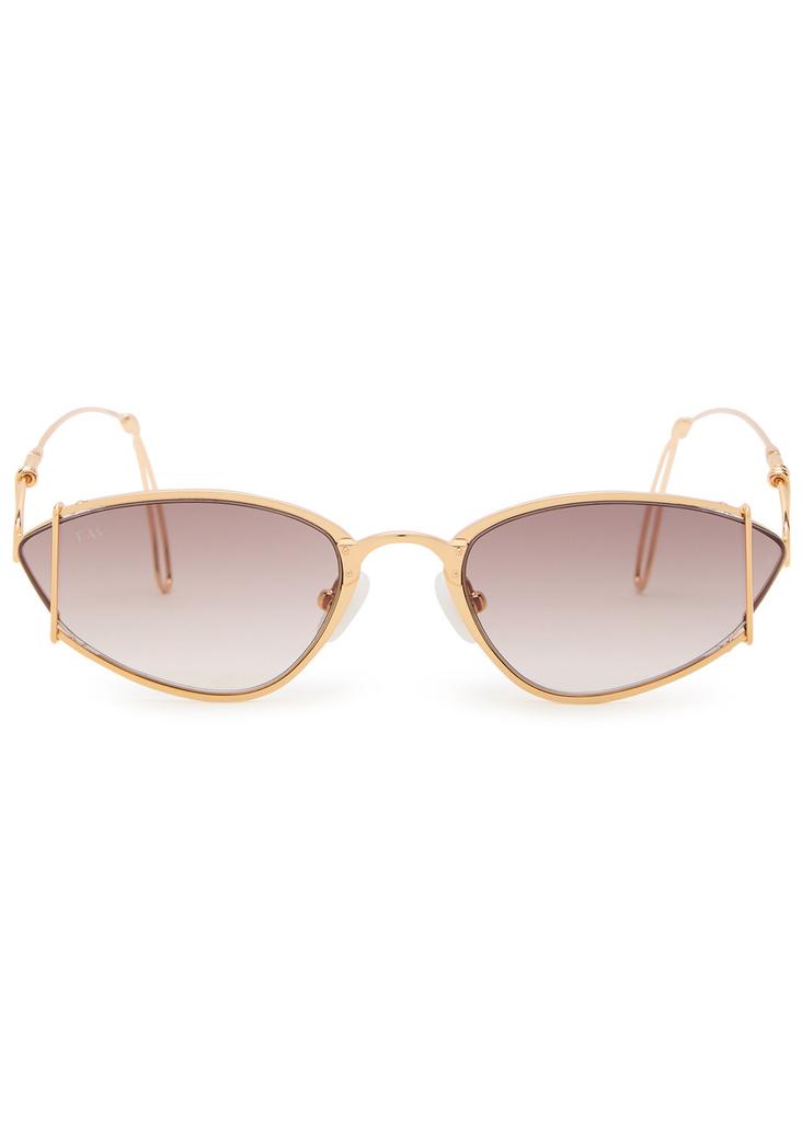 FOR ART'S SAKE Ornate cat-eye sunglasses