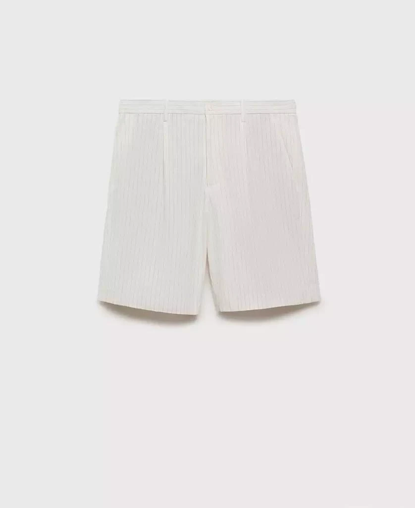 Mango Men's Slim-Fit Chino Cotton Bermuda Shorts 6