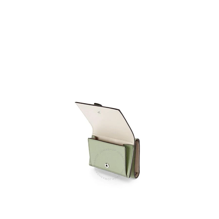Loewe Trifold Calfskin Wallet - Rosemary/Tan 3