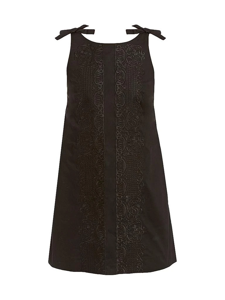 Mestiza New York Payton Embroidered A-Line Sleeveless Minidress 1