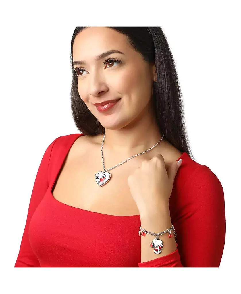 Peanuts Snoopy Heart Letter Bracelet 2