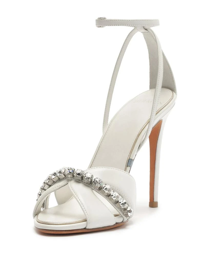 Alexandre Birman Women
s Georgina Crystal Bridal 120 Sandals 9