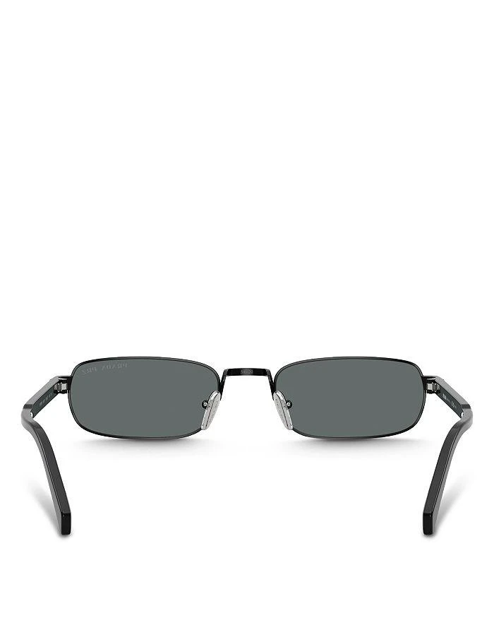 Prada Iconic Plaque Rectangle Sunglasses, 54mm 3