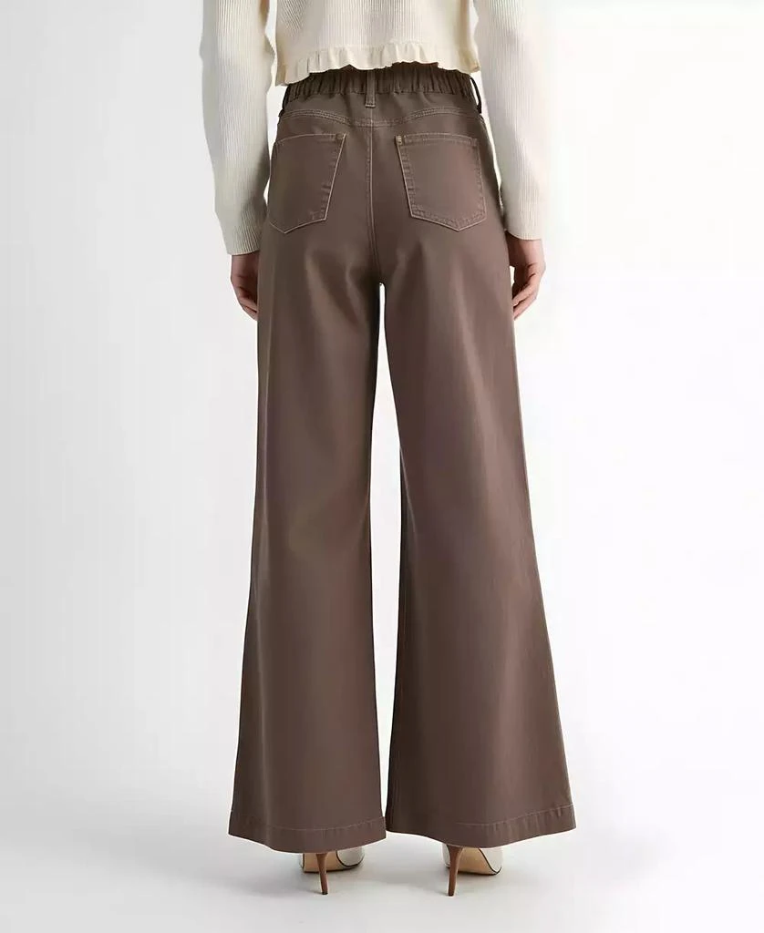 Modenaire Women
s High-Waist Wide-Leg Pleated Pants 3