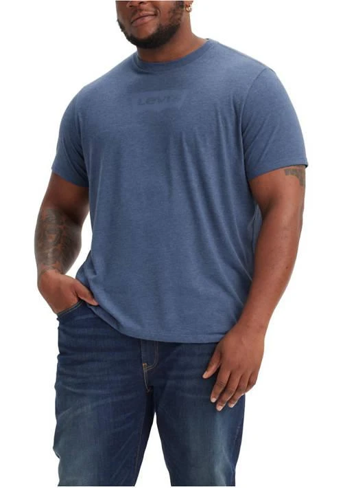 Levi's S Big Tall Short Sleeve Tri Blend Batwing Graphic T Shirt 1