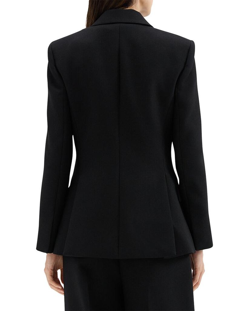 Theory Wool-Blend Fitted Blazer
