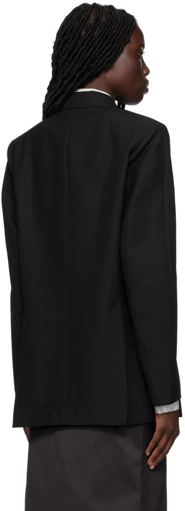 Totême Black Double-Breasted Blazer 3