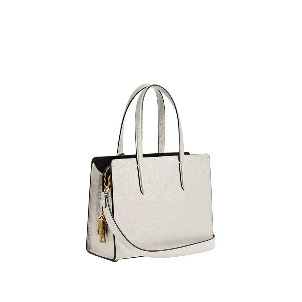 COACH Polished Pebble Leather Carter Carryall 28 6