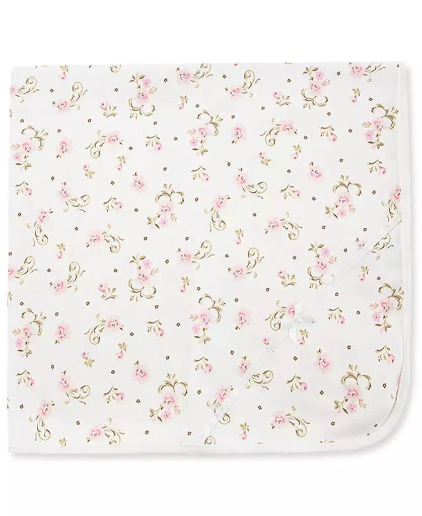 Little Me Baby Girls Sweet Vintage Rose Print Blanket 2