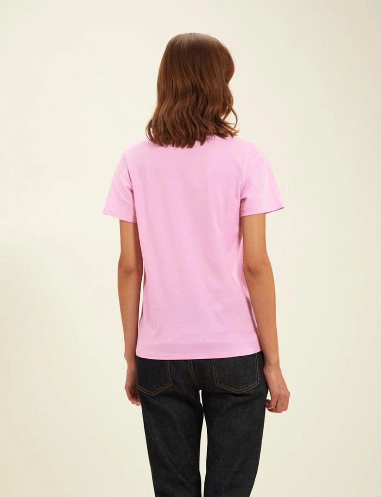 INES DE LA FRESSANGE PARIS Aurora pink T-shirt 5