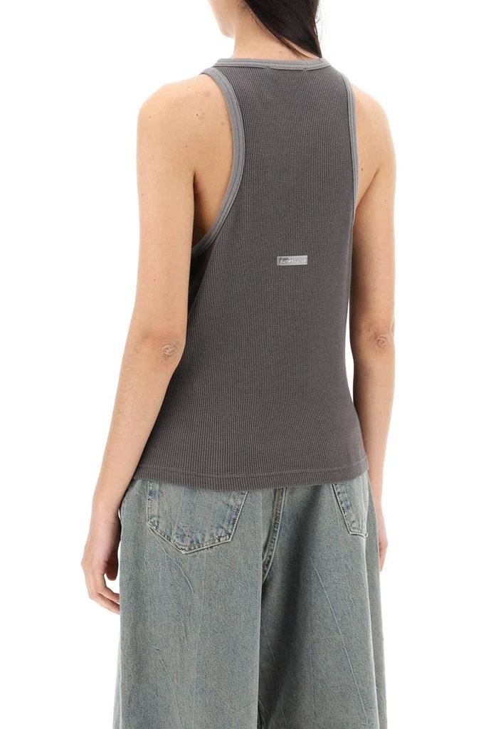 Acne Studios cotton waffle tank top 4