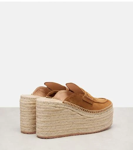 Gianvito Rossi Maxilla suede espadrille wedges 2