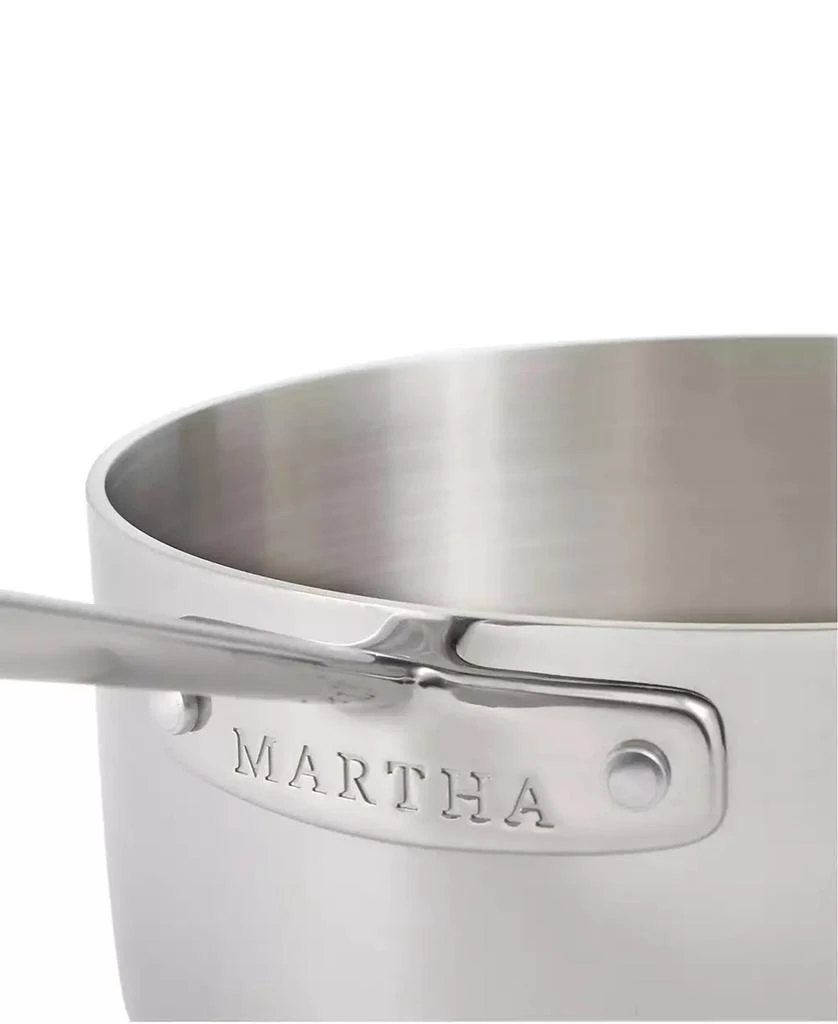 Martha Stewart Martha by Martha Stewart Stainless Steel 2 QT Saucepan with Lid 2
