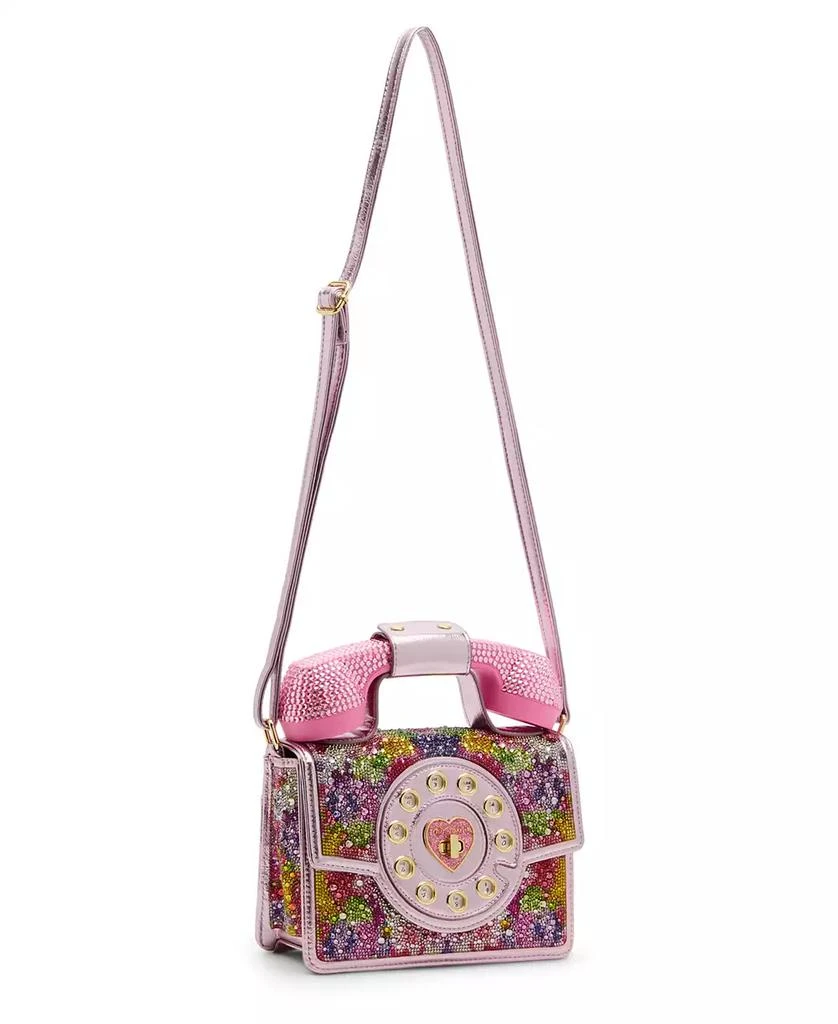 Betsey Johnson Kaleidoscope Floral Phone Small Crossbody Bag 5