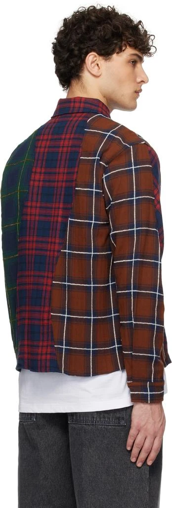 Dime Multicolor Triple Plaid Shirt 3