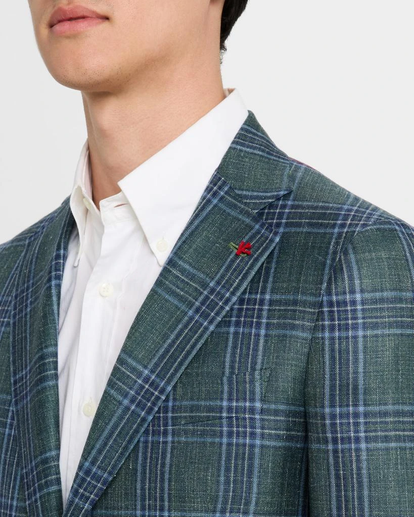 Isaia Men's Plaid Sport Coat 7