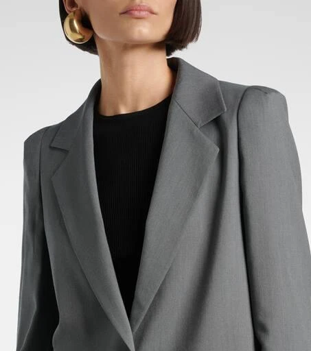 Max Mara Ebridi wool, mohair, and silk blazer 4