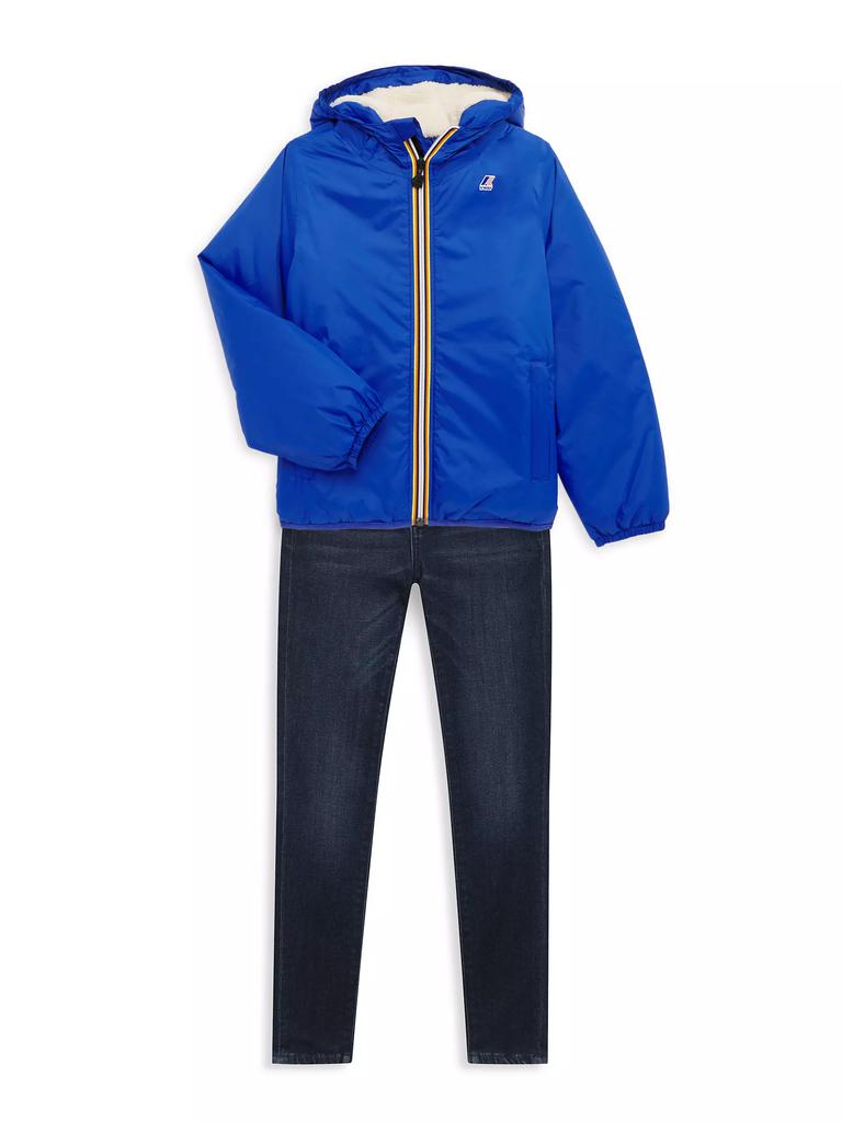 K-Way Little Kid's & Kid's Le Vrai 3.0 Claude Hooded Jacket