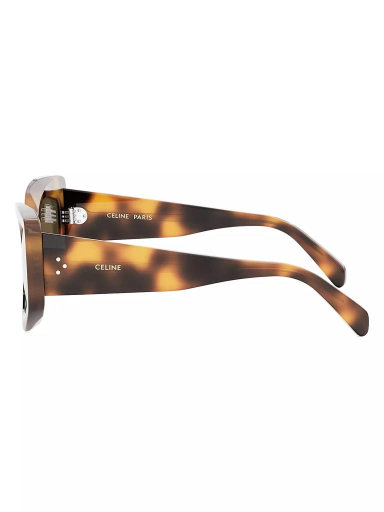 Celine Bold Three Dots 54MM Butterfly Sunglasses 3