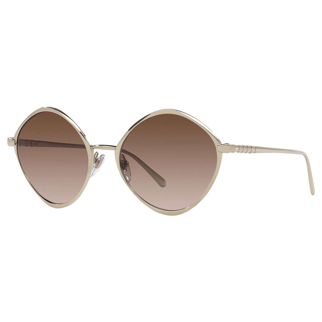 BVLGARI Bulgari Women's Gold Geometric Sunglasses