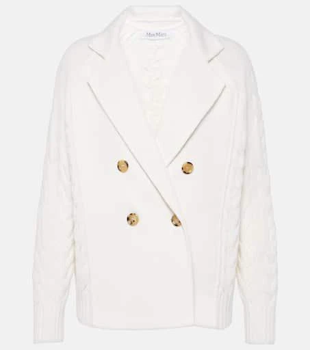 Max Mara Micio wool and cashmere cardigan 1
