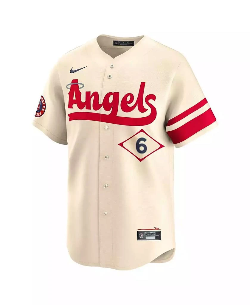 NIKE Men's Anthony Rendon Cream Los Angeles Angels City Connect Limited Player Jersey 2