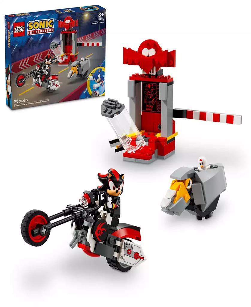 LEGO Sonic the Hedgehog Shadow the Hedgehog Escape Building Set 76995, 196 Pieces