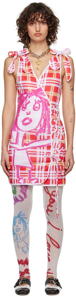 CHOPOVA LOWENA Red Knock Out Minidress