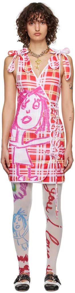 CHOPOVA LOWENA Red Knock Out Minidress 1