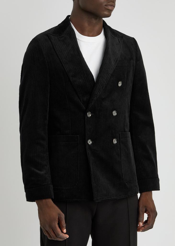 Oliver Spencer Double-breasted corduroy blazer