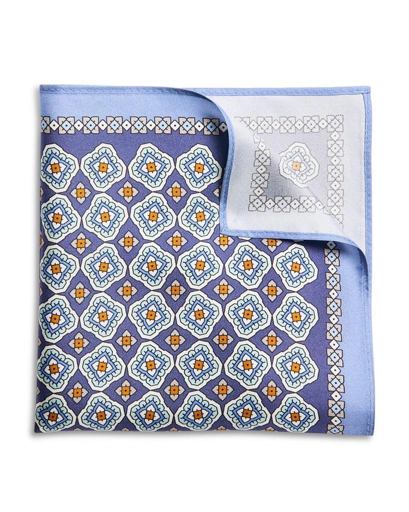 The Men's Store at Bloomingdale's Medallion Silk Pocket Square - Exclusive 2