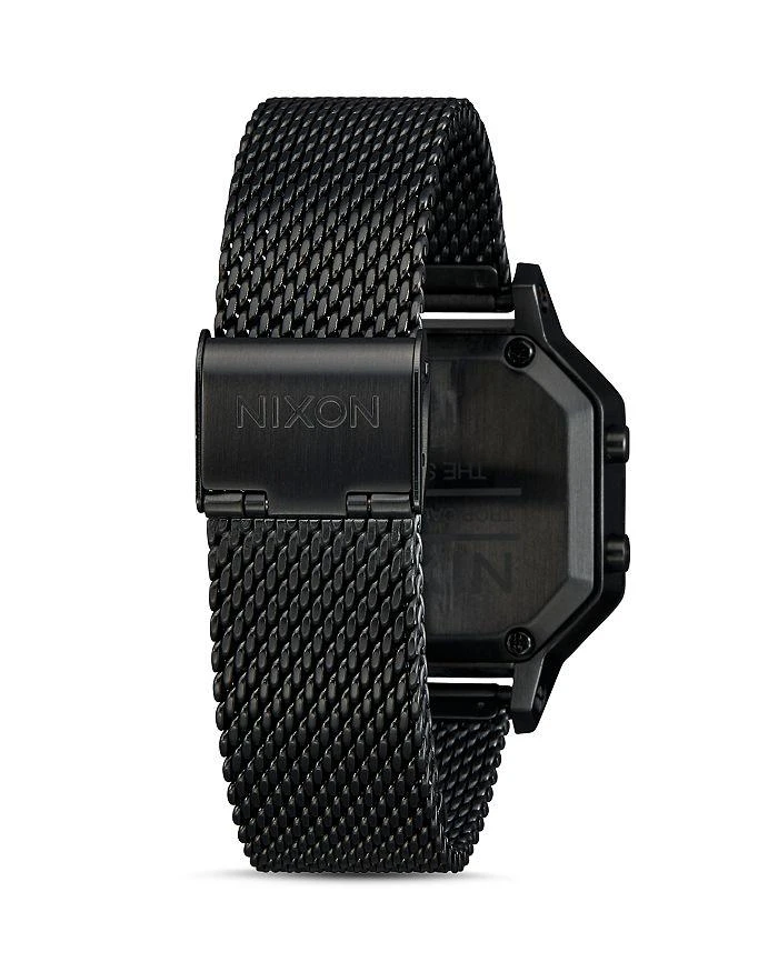 Nixon Siren Milanese All-Black Mesh Bracelet Watch, 36mm 3