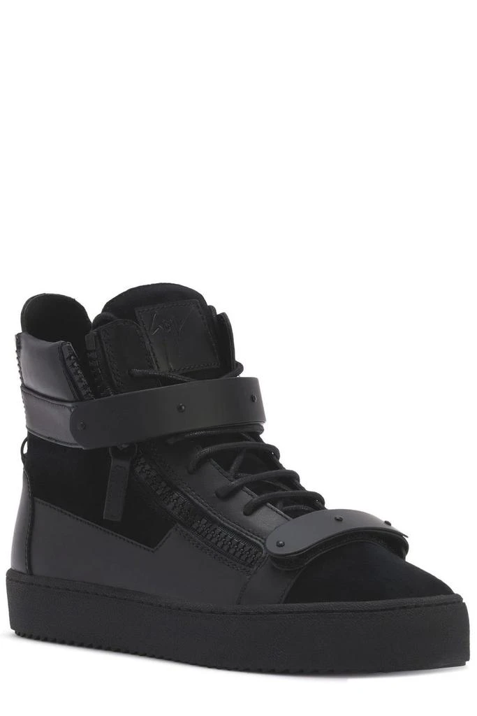 Giuseppe Zanotti Giuseppe Zanotti Coby Matt High Top Sneakers 2